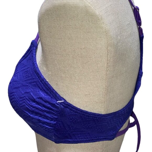 Xhilarations XS Swimwear Top Women Tie Racerback - Picture 4 of 8